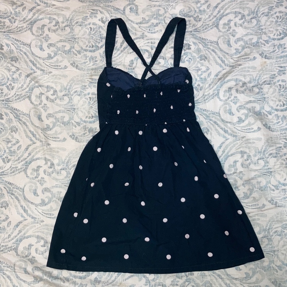 Dotted Linen Dress - Picture 2 of 3